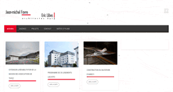 Desktop Screenshot of favre-libes-architectes.com